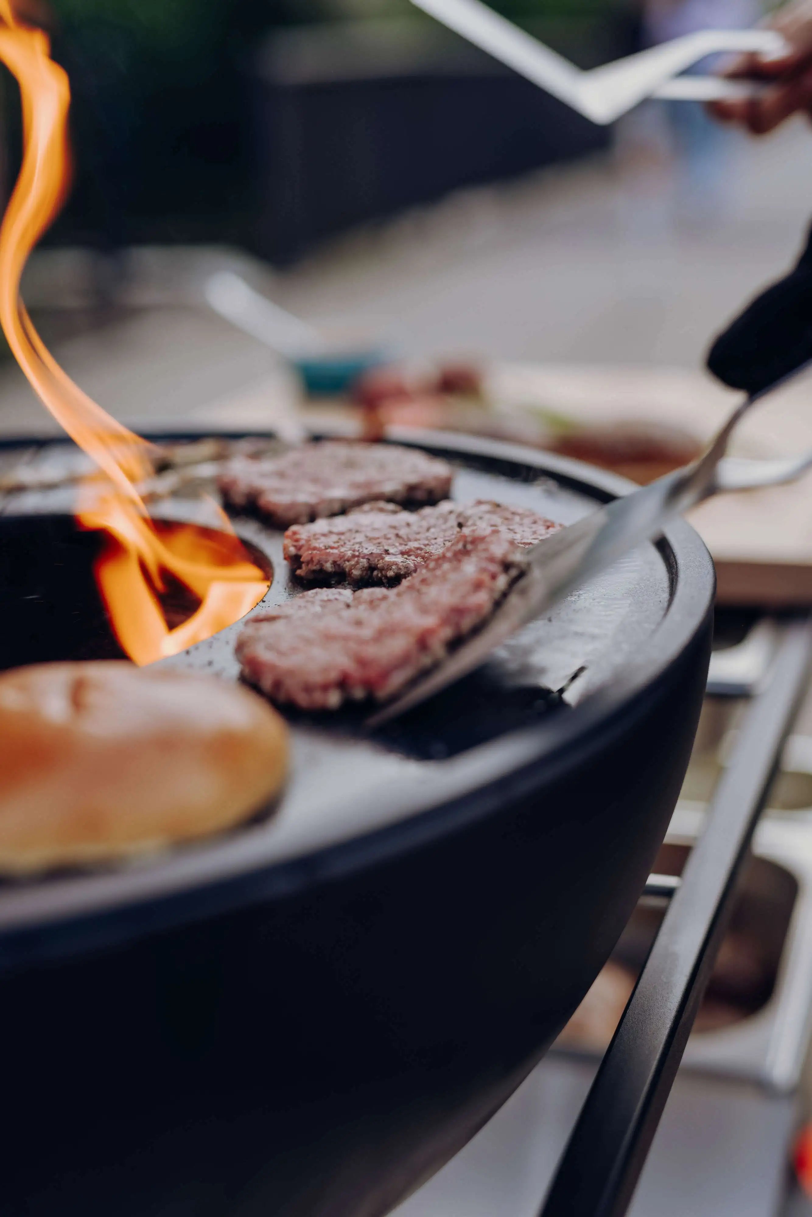 Brasero plancha pour extérieur