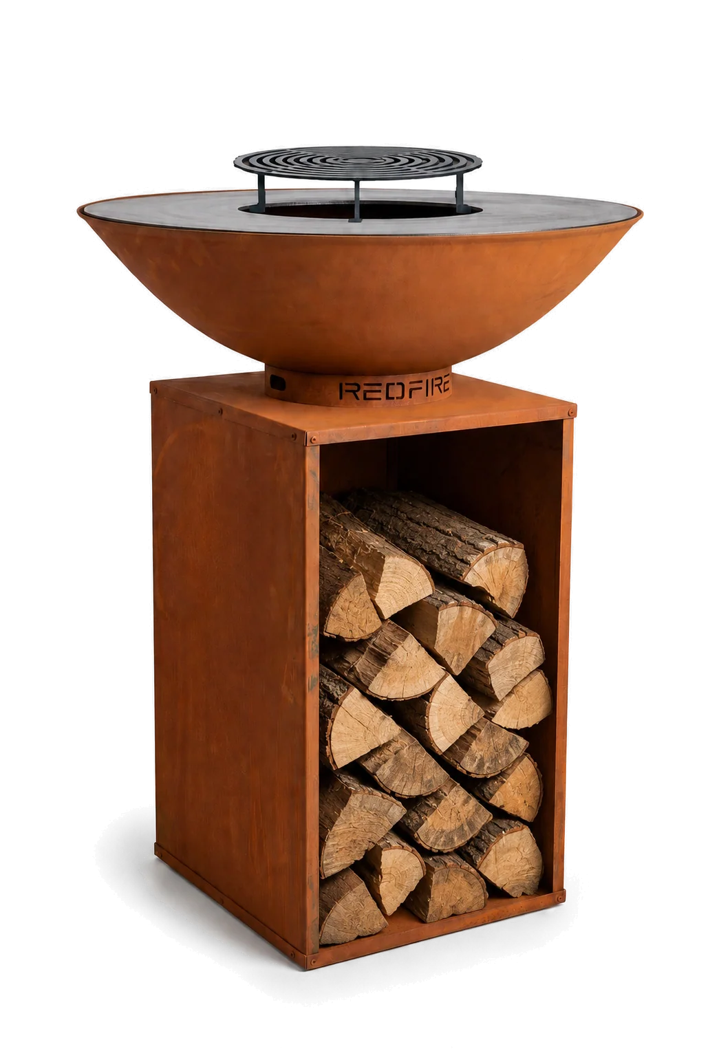 ONYX 80 en acier Corten - vue du produit