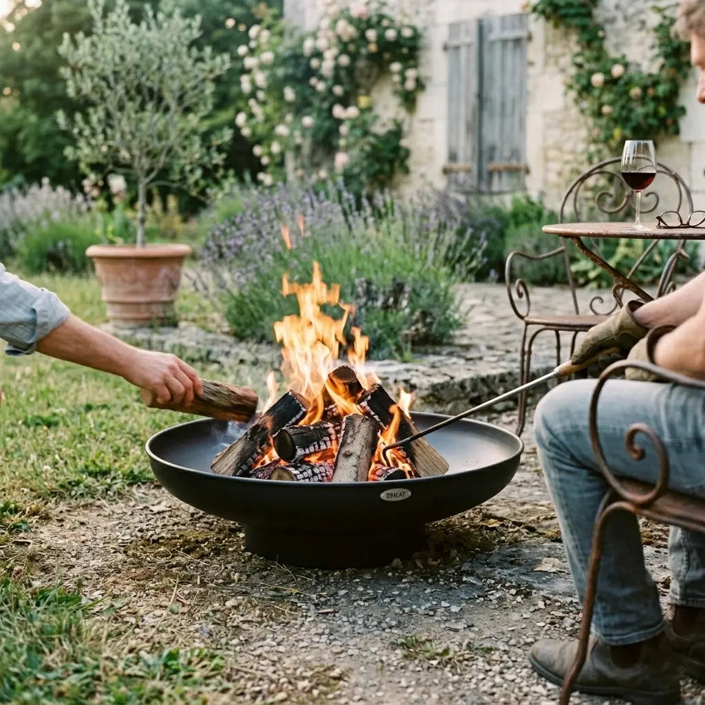 Brasero_acier_noir_rond_cm_design_epure_CLASSIC