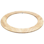 Base anneau bois brasero chêne rouge Ø140 cm, bois clair à grain visible