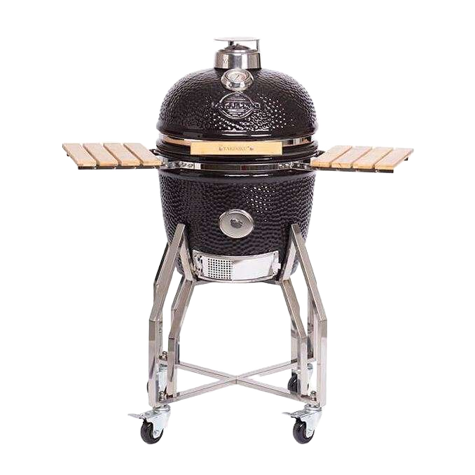 Barbecue kamado 16 pouces sur chariot – Yakiniku Medium — vue principale