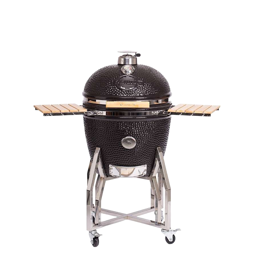 Barbecue kamado 22 pouces XL avec tablettes – Yakiniku — vue principale