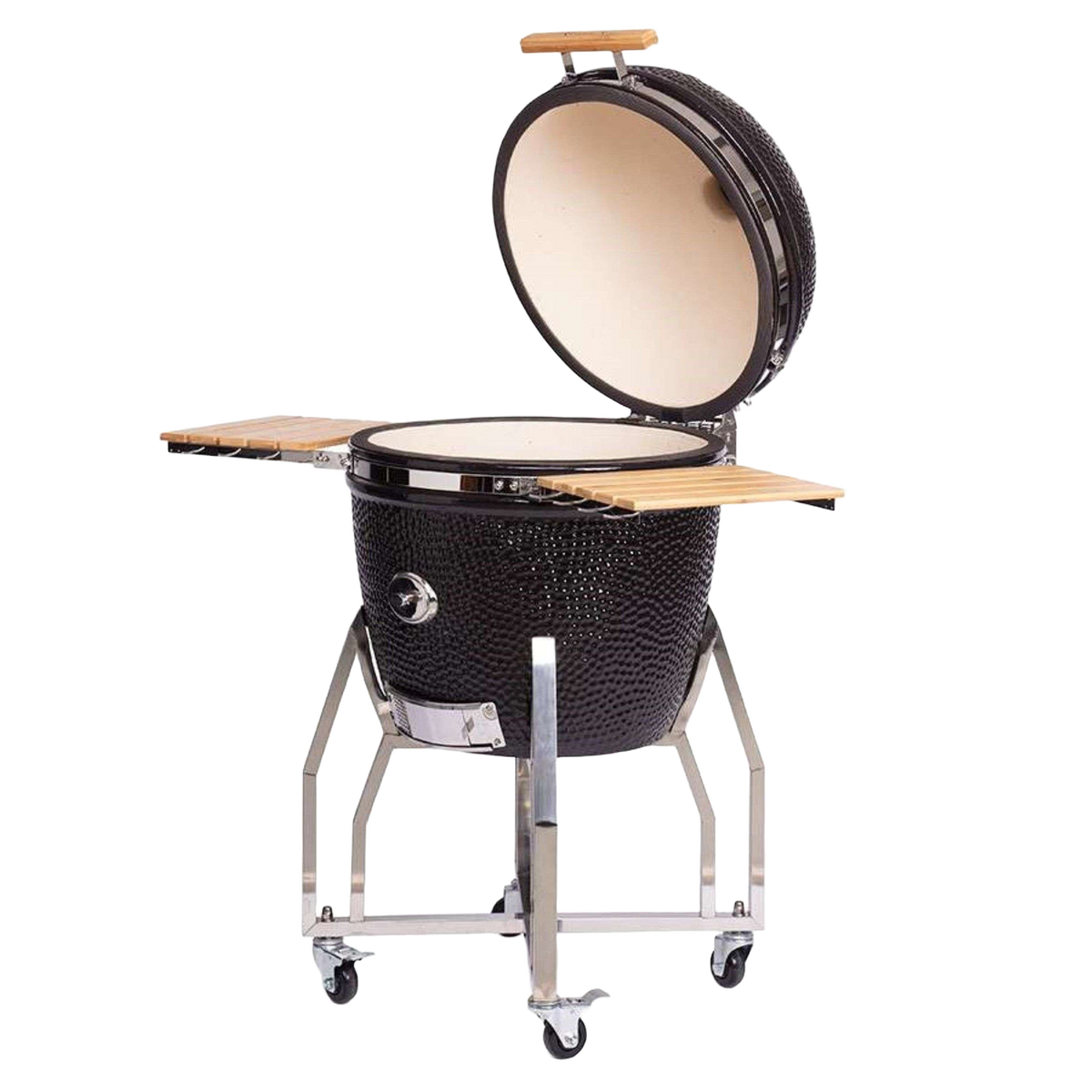 Barbecue kamado 22 pouces XL avec tablettes – Yakiniku — vue 2