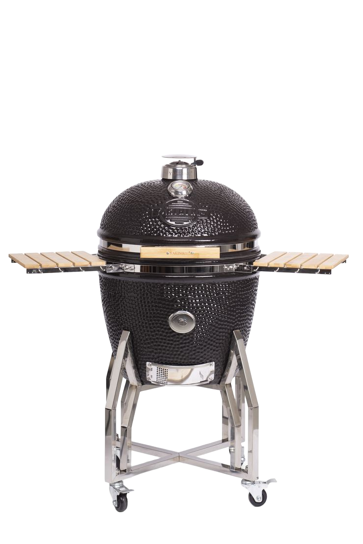 Barbecue kamado 22 pouces XL sur chariot – Yakiniku Pro — vue principale