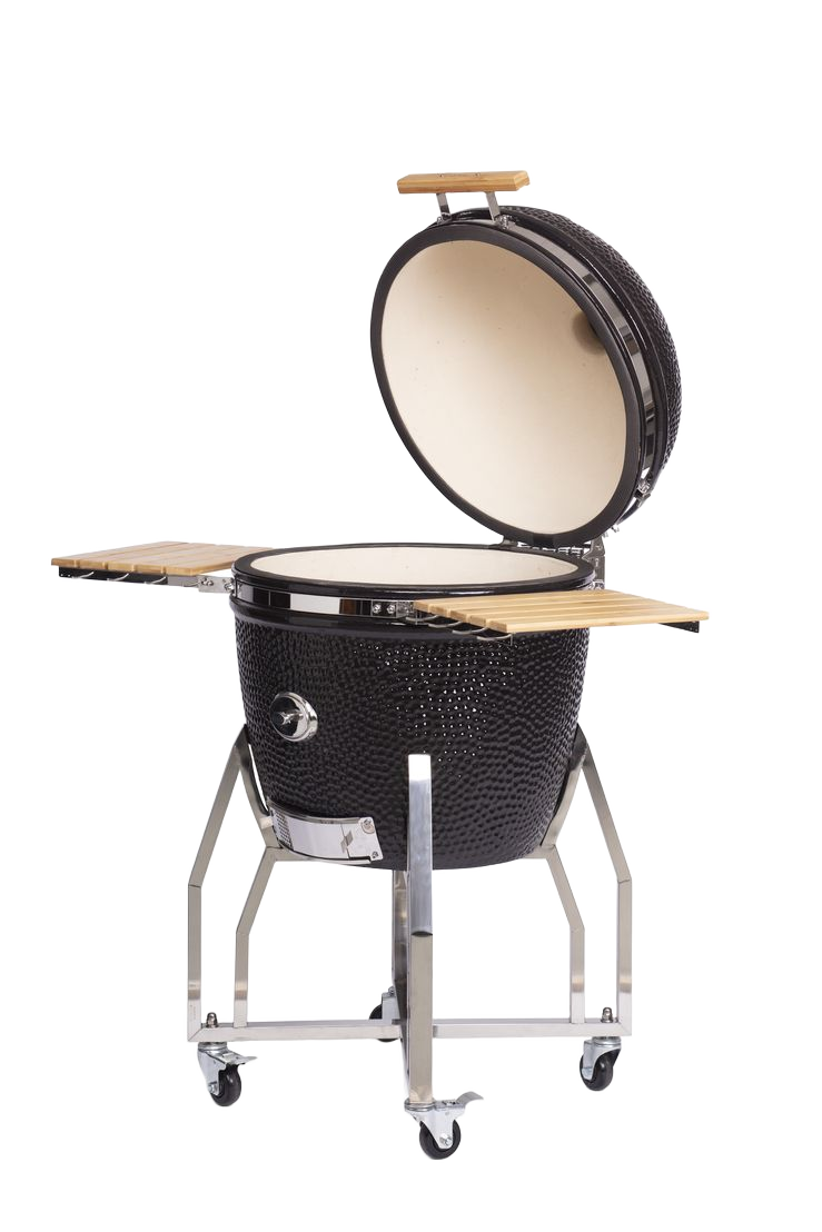 Barbecue kamado 22 pouces XL sur chariot – Yakiniku Pro — vue 2