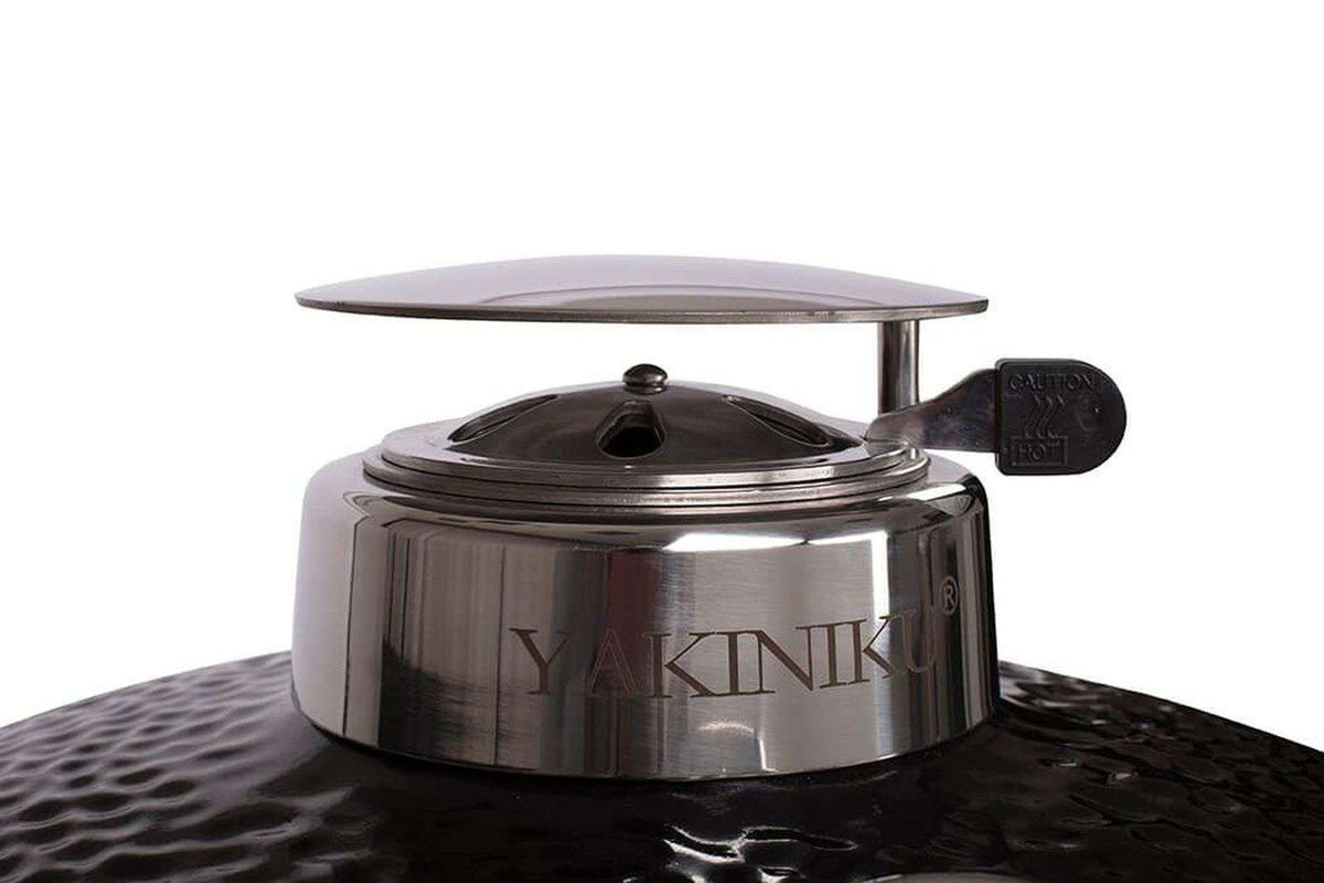 Barbecue kamado céramique 16 pouces – Yakiniku Medium – mise en situation