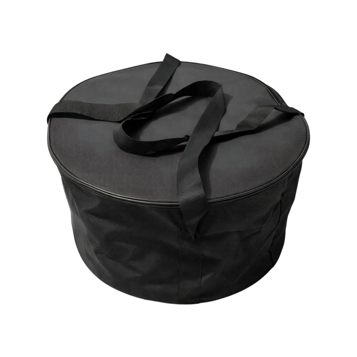 Étui cylindrique noir pour brasero acier inoxydable rond ROKFRI L