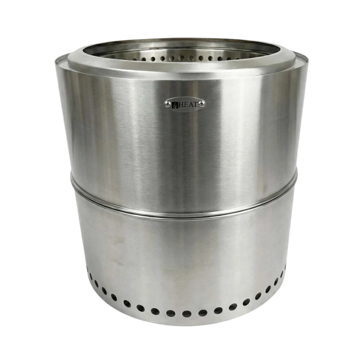 Brasero acier inoxydable rond Ø40 cm ROKFRI L sans fumée empilable