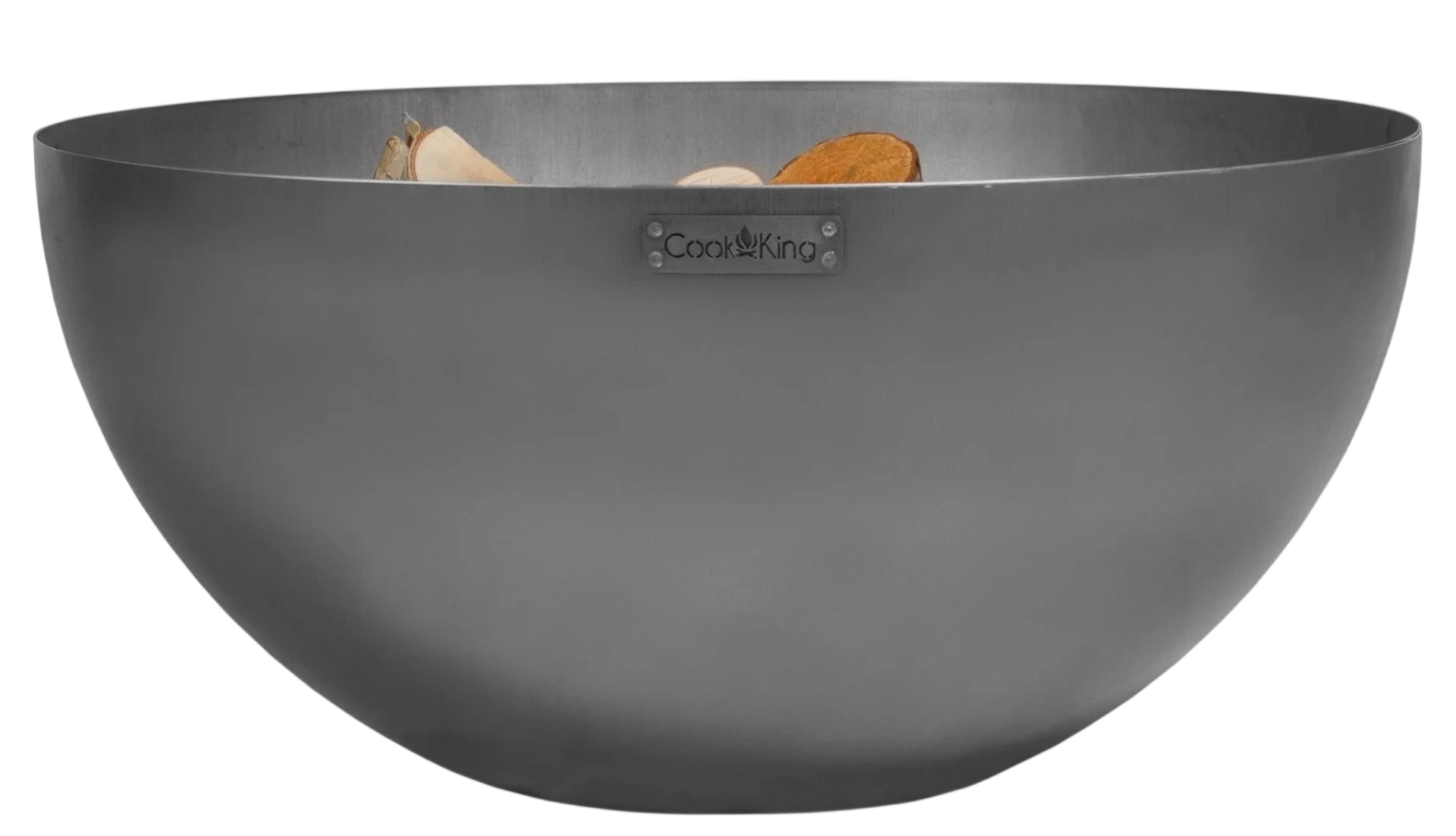 Bol gris anthracite avec une finition brillante et un design minimaliste, arborant le logo « soulking ».