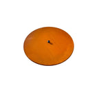Couvercle brasero acier Corten Ø100 cm avec bouton central noir