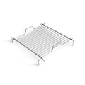 Grille en fil d’acier inoxydable avec quatre pieds et un design en grille pour la pâtisserie