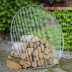 Anneau de gril barbecue en acier inoxydable