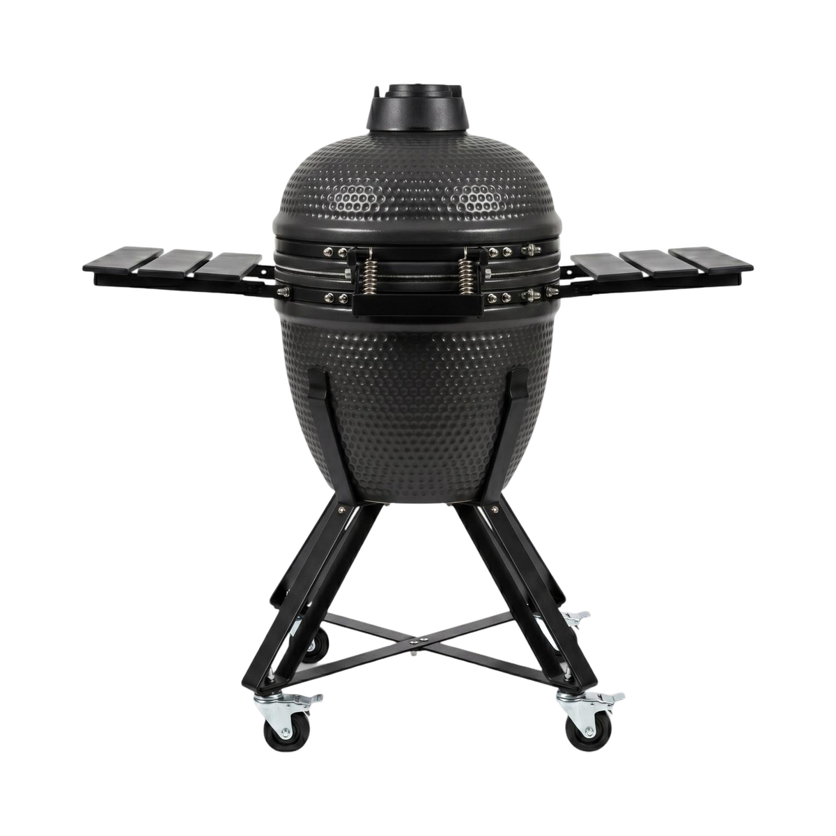 Barbecue kamado céramique 18 pouces noir – HEAT Fyregg — vue de côté