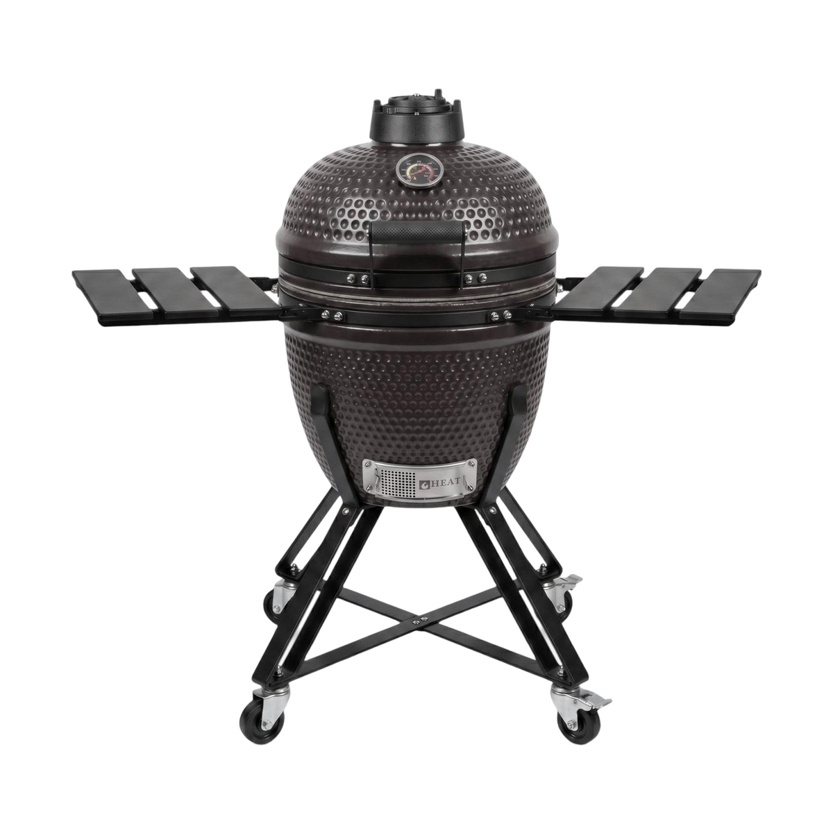 Barbecue kamado céramique 18 pouces brun – HEAT Fyregg — vue de face