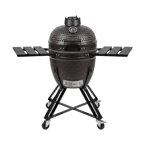 Barbecue kamado céramique 18 pouces brun – HEAT Fyregg — vue de face