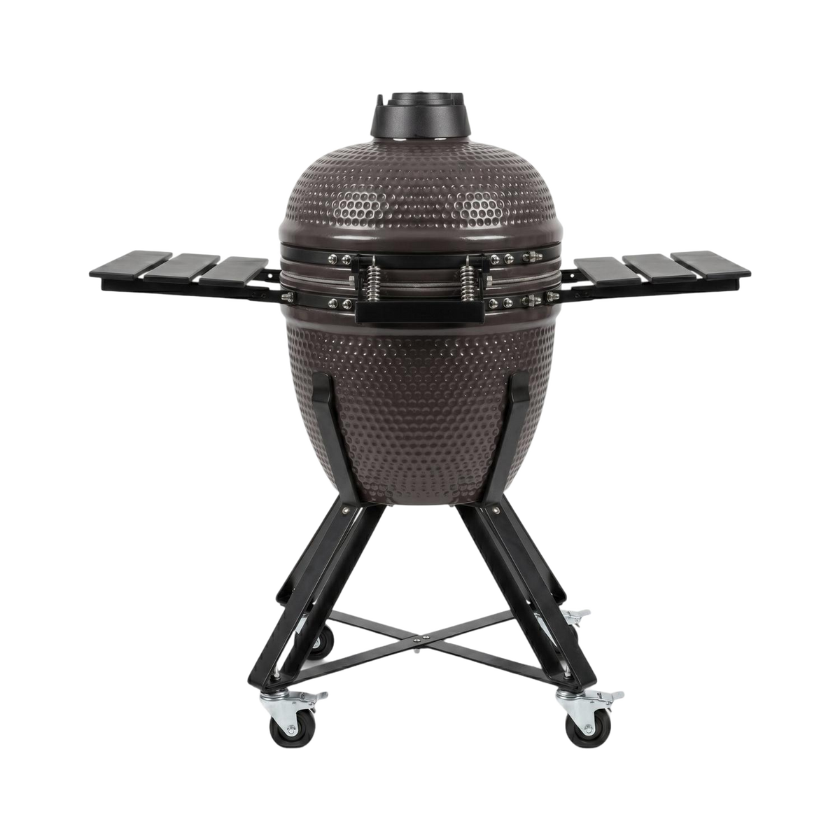 Barbecue kamado céramique 18 pouces brun – HEAT Fyregg — vue de côté
