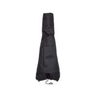 Housse en tissu noir avec fermeture à cordon