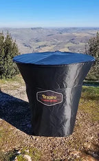 Housse protection brasero rond tissu étanche avec logo brazéro