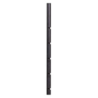 Mât de cuisson acier noir pour brasero Bandito, pôle segmenté noir