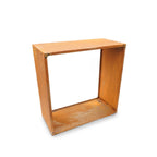 Cadre de cube métallique orange