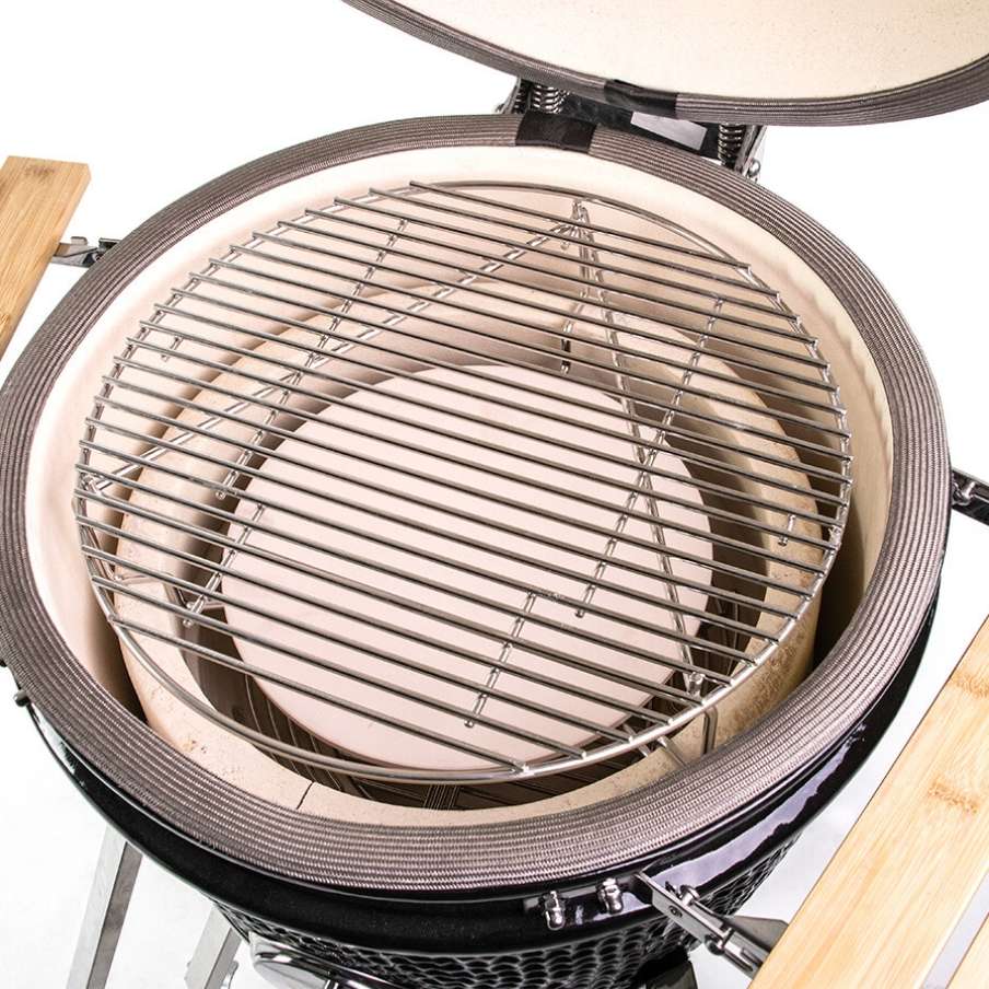 Rehausseur de grille pour kamado 16 pouces – Yakiniku – mise en situation