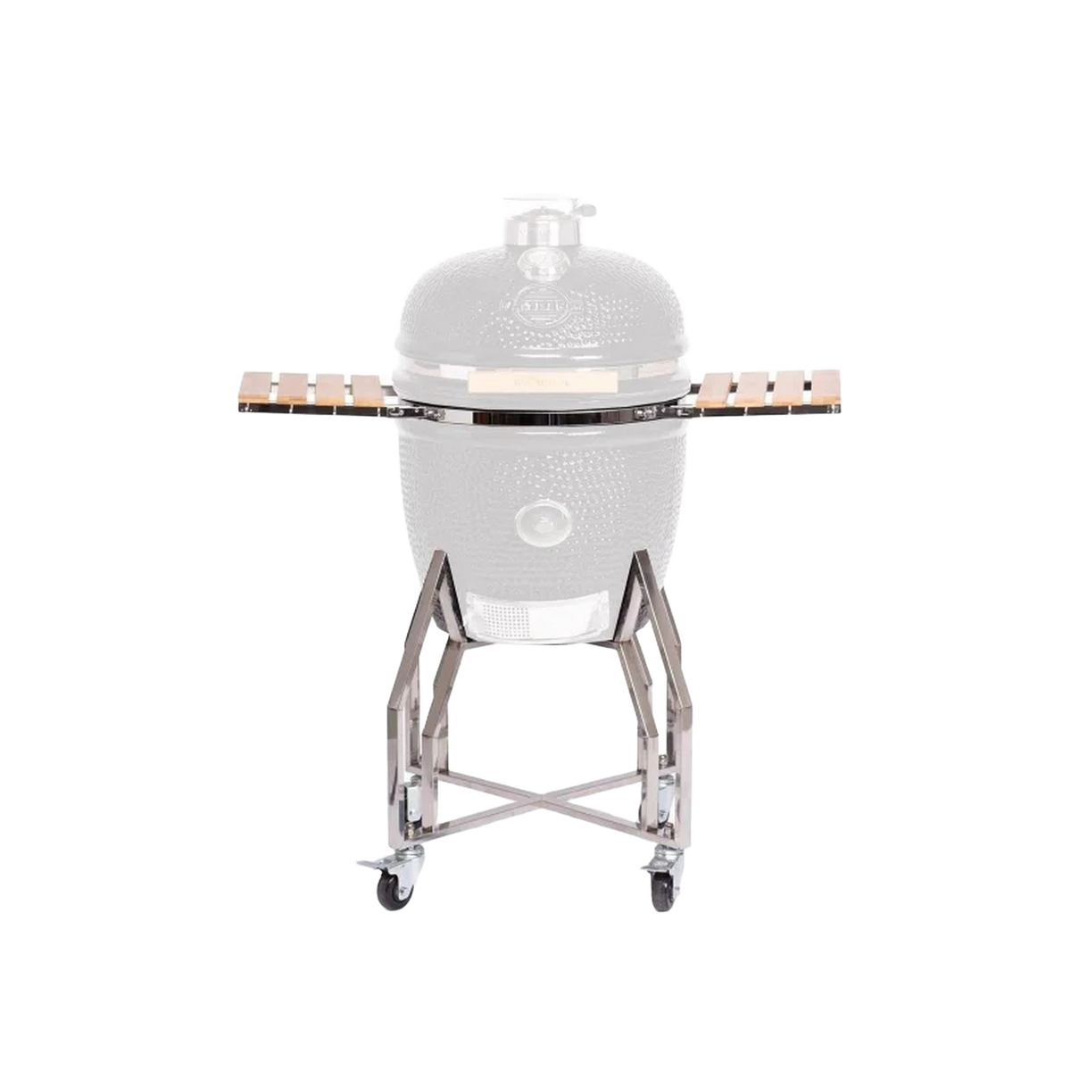 Support avec tablettes pour kamado 22 pouces – Yakiniku — vue principale