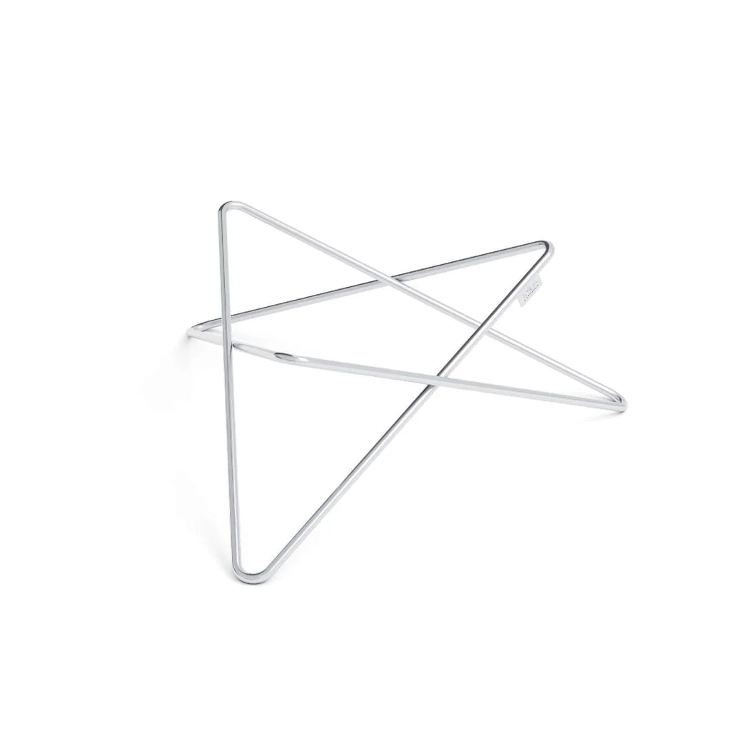Bracelet en fil de fer en forme d’étoile argentée