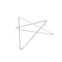 Bracelet en fil de fer en forme d’étoile argentée