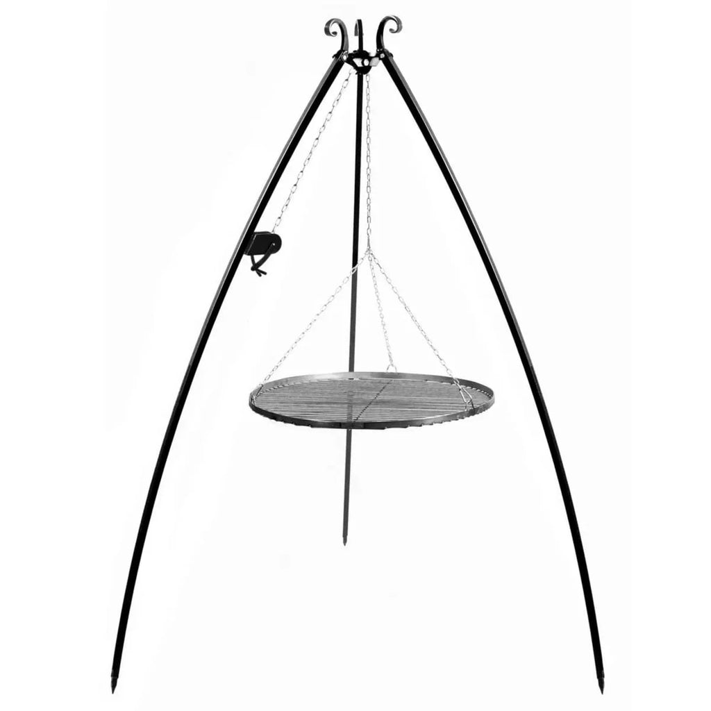 Bain d’oiseaux en fer forgé avec mangeoire suspendue et base en métal, noir