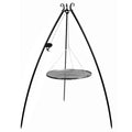 Bain d’oiseaux en fer forgé avec mangeoire suspendue et base en métal, noir